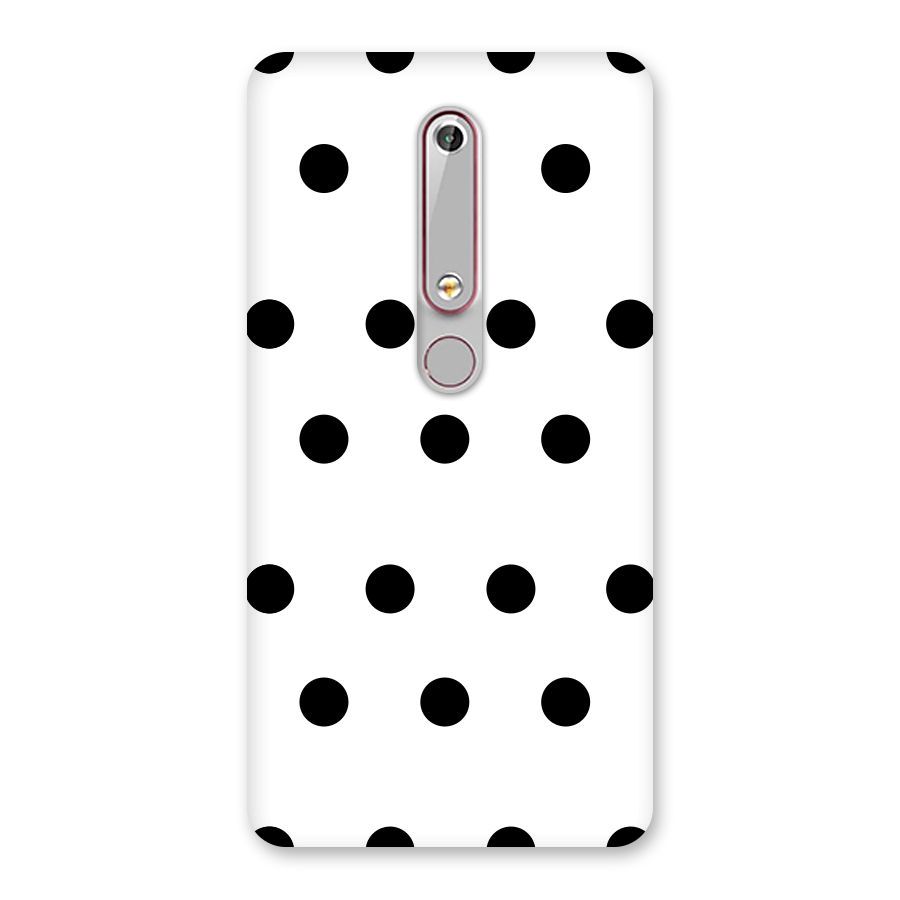 Royal Polka Dots Back Case for Nokia 6.1