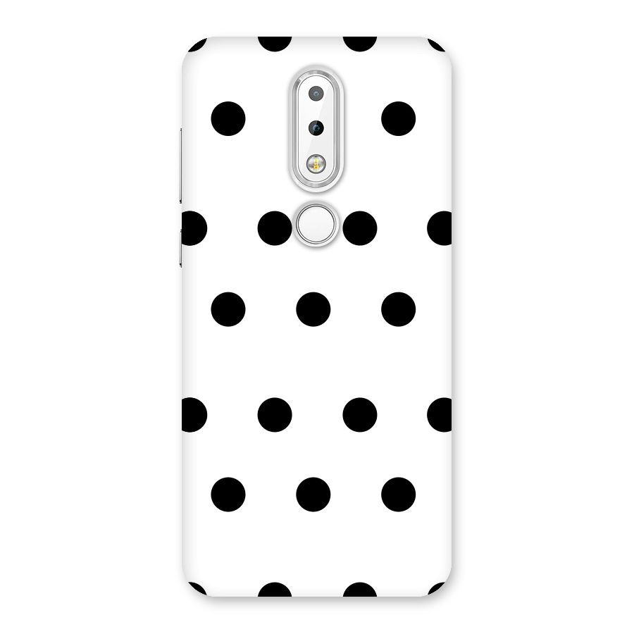 Royal Polka Dots Back Case for Nokia 6.1 Plus