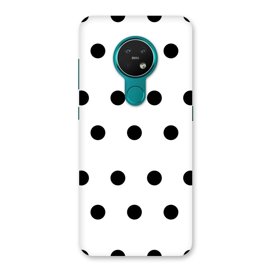 Royal Polka Dots Back Case for Nokia 7.2