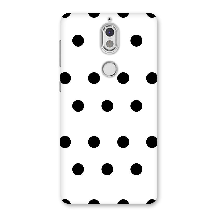 Royal Polka Dots Back Case for Nokia 7