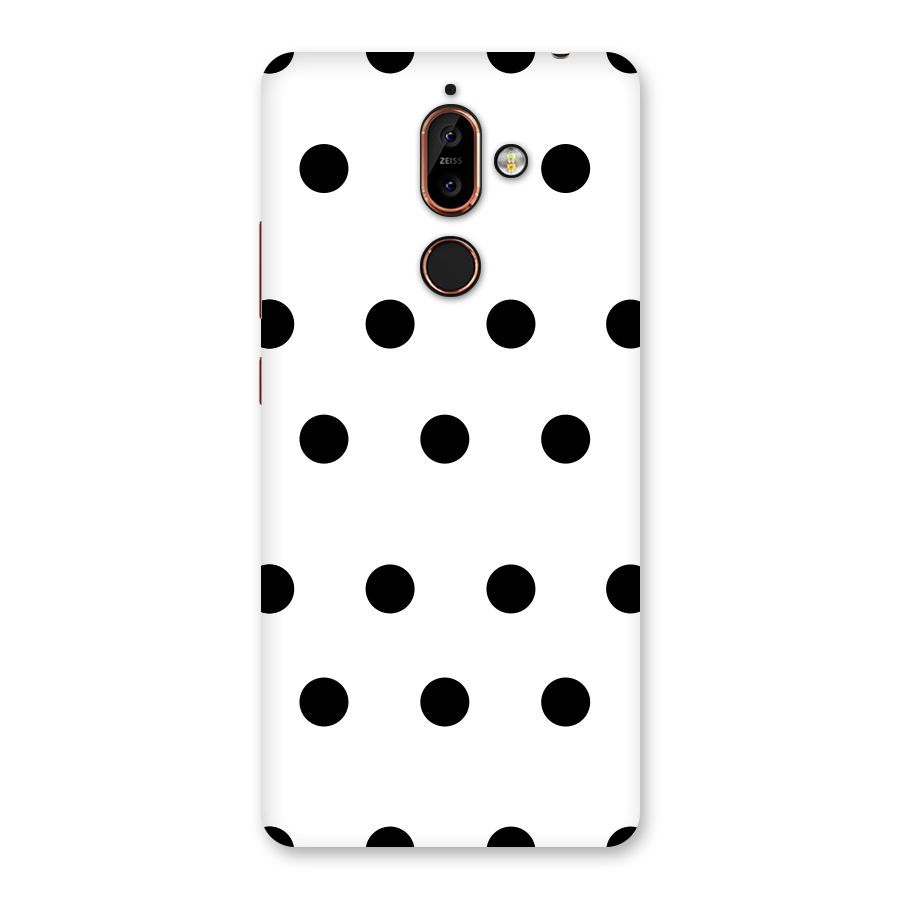 Royal Polka Dots Back Case for Nokia 7 Plus
