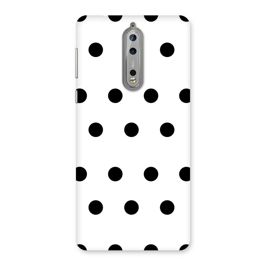 Royal Polka Dots Back Case for Nokia 8