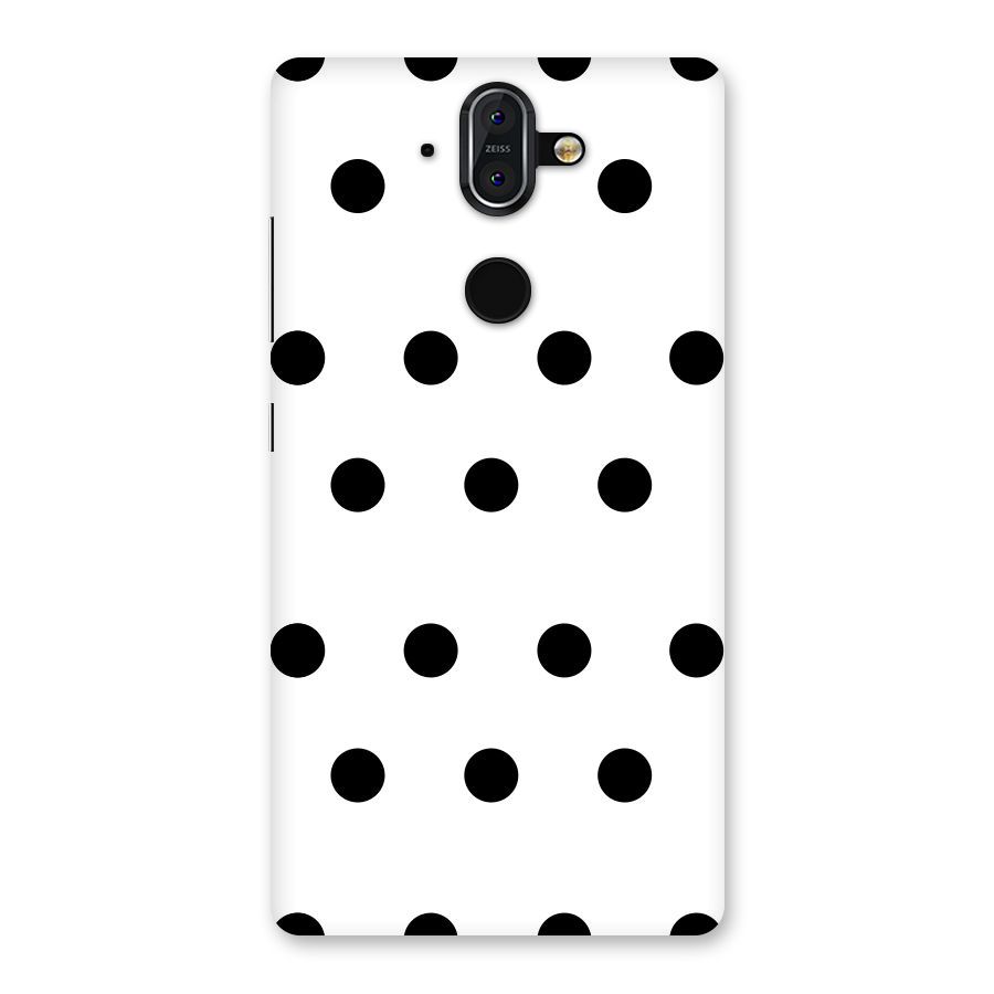 Royal Polka Dots Back Case for Nokia 8 Sirocco
