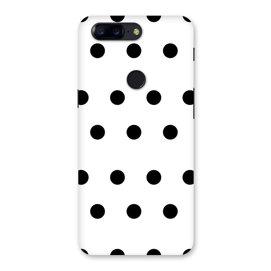 Royal Polka Dots Back Case for OnePlus 5T