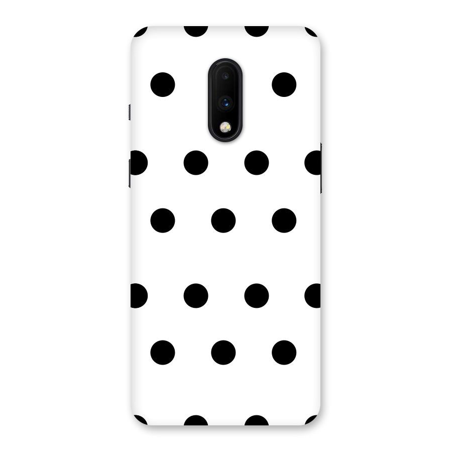 Royal Polka Dots Back Case for OnePlus 7