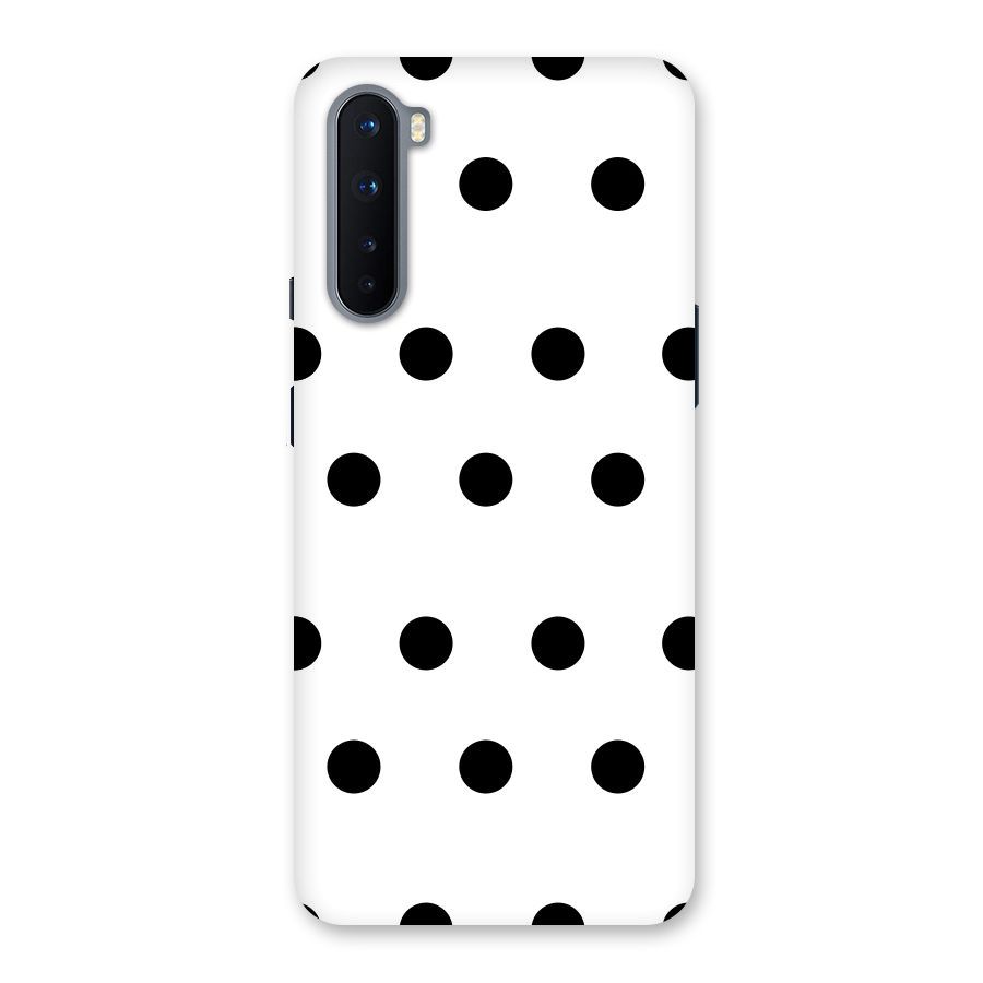 Royal Polka Dots Back Case for OnePlus Nord