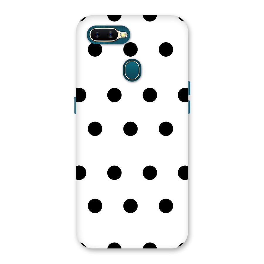 Royal Polka Dots Back Case for Oppo A11k