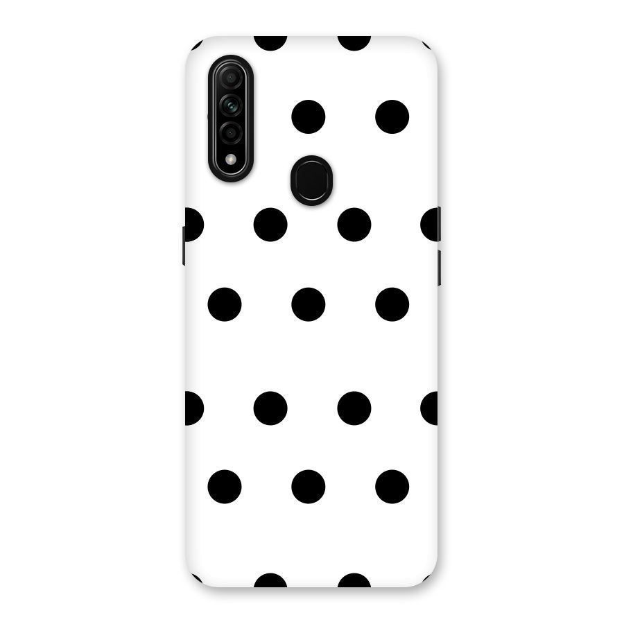 Royal Polka Dots Back Case for Oppo A31