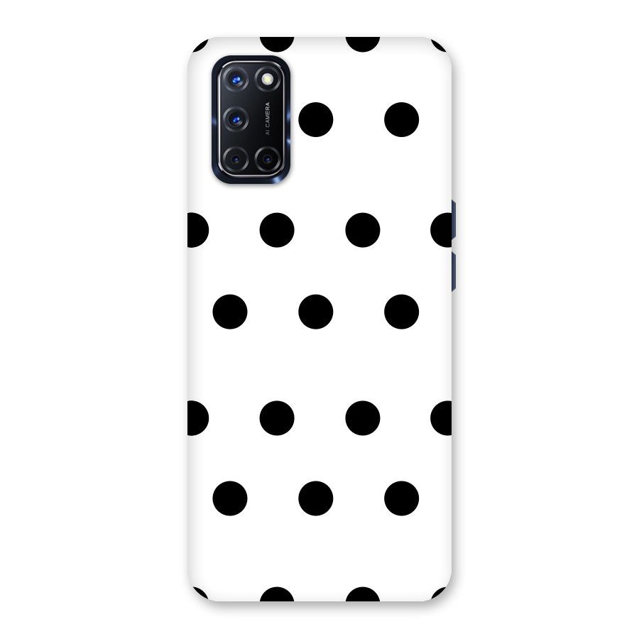 Royal Polka Dots Back Case for Oppo A52