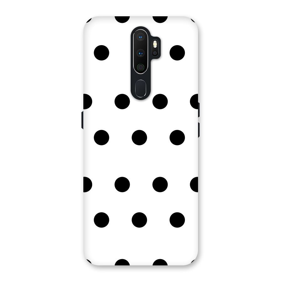 Royal Polka Dots Back Case for Oppo A5 (2020)