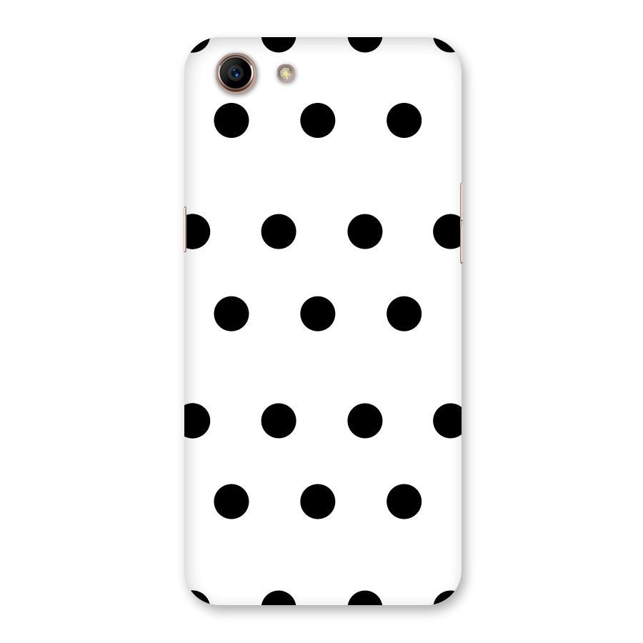 Royal Polka Dots Back Case for Oppo A83 (2018)