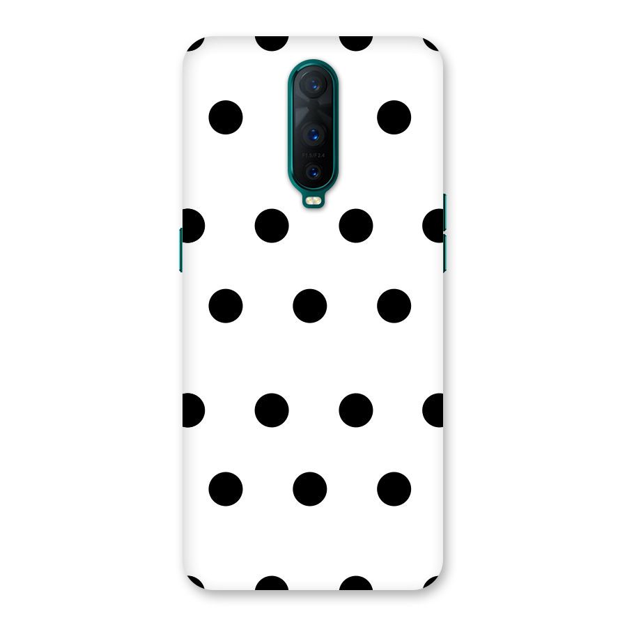 Royal Polka Dots Back Case for Oppo R17 Pro