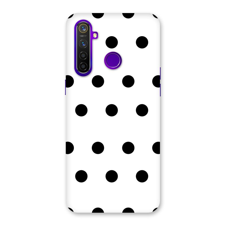 Royal Polka Dots Back Case for Realme 5 Pro