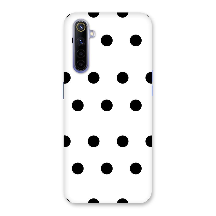 Royal Polka Dots Back Case for Realme 6i