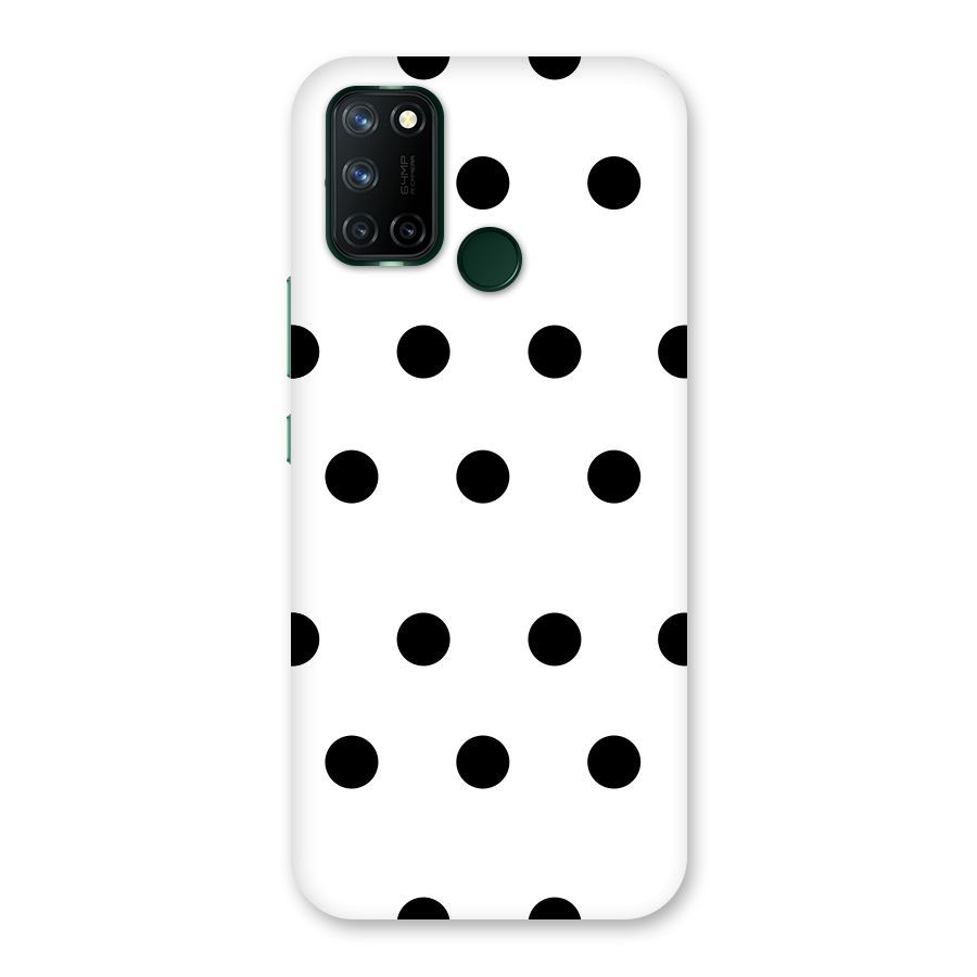 Royal Polka Dots Back Case for Realme 7i