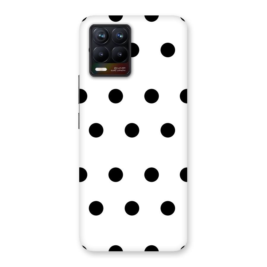 Royal Polka Dots Back Case for Realme 8