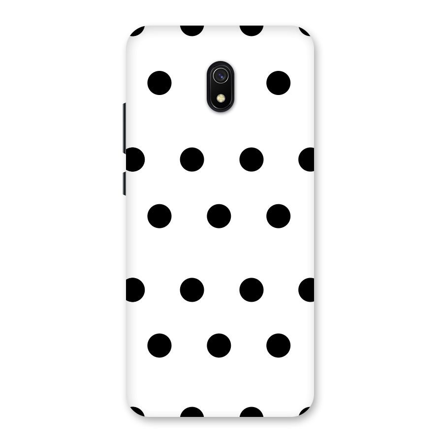 Royal Polka Dots Back Case for Redmi 8A