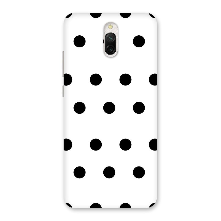 Royal Polka Dots Back Case for Redmi 8A Dual