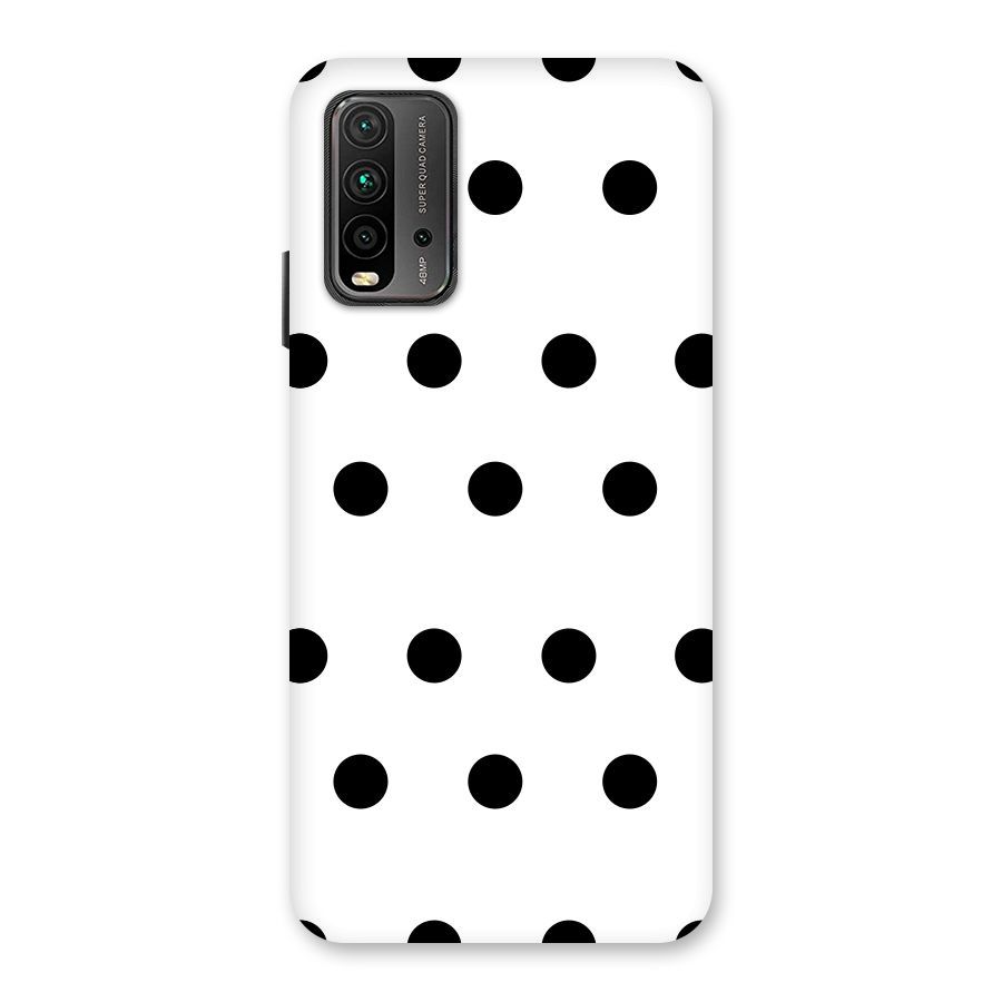 Royal Polka Dots Back Case for Redmi 9 Power