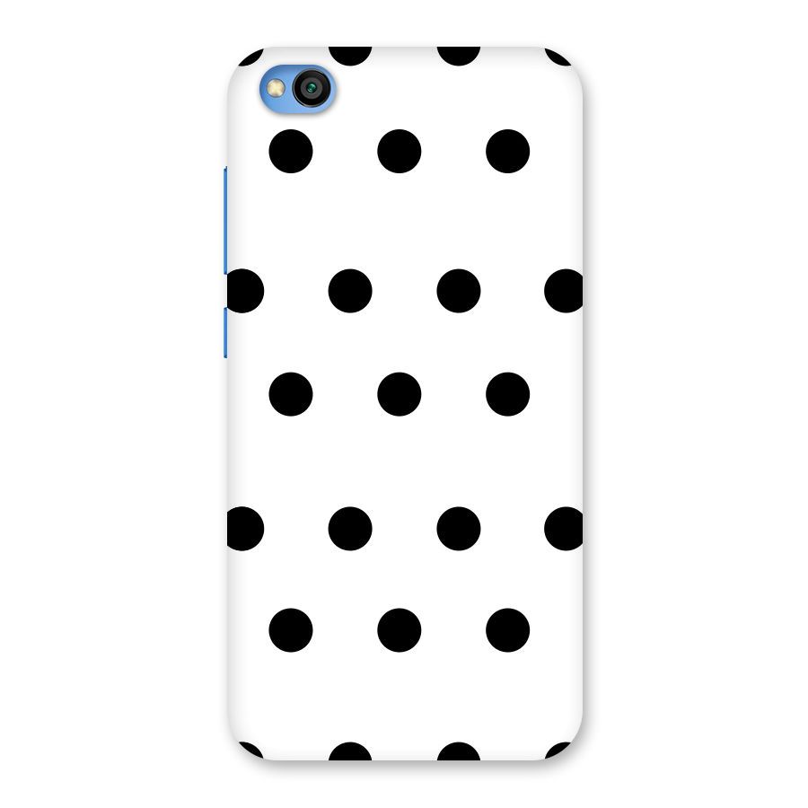 Royal Polka Dots Back Case for Redmi Go
