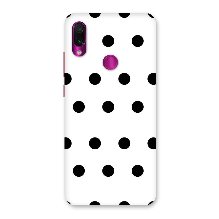 Royal Polka Dots Back Case for Redmi Note 7 Pro