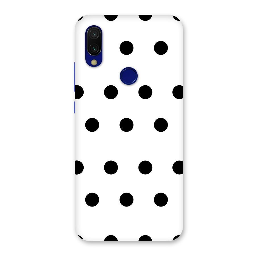 Royal Polka Dots Back Case for Redmi Y3