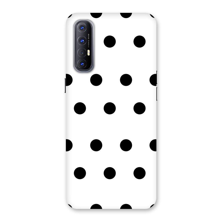 Royal Polka Dots Back Case for Reno3 Pro