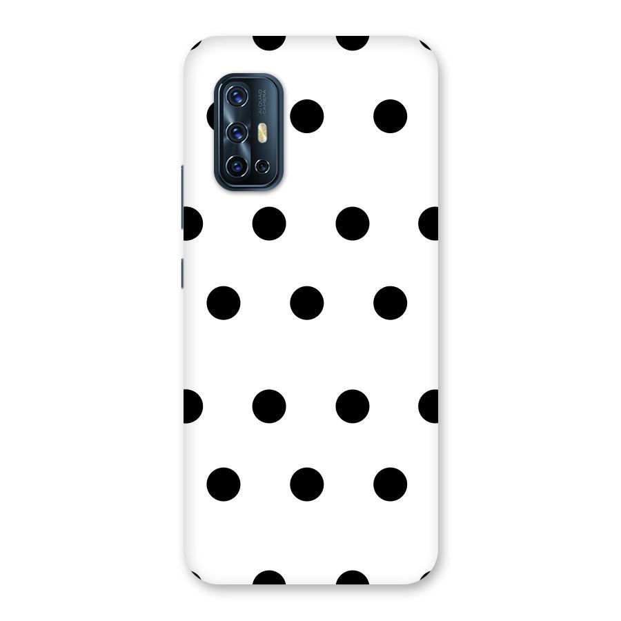 Royal Polka Dots Back Case for Vivo V17