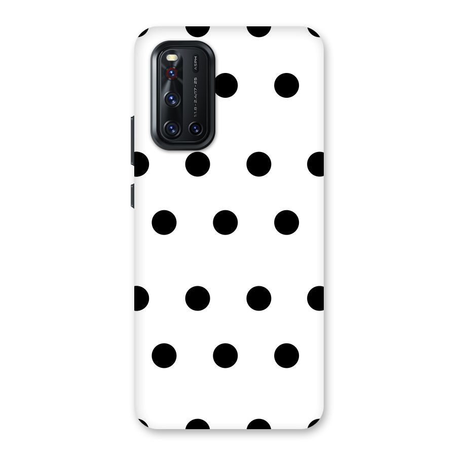 Royal Polka Dots Back Case for Vivo V19