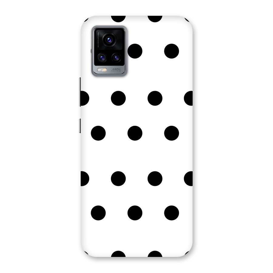 Royal Polka Dots Back Case for Vivo V20