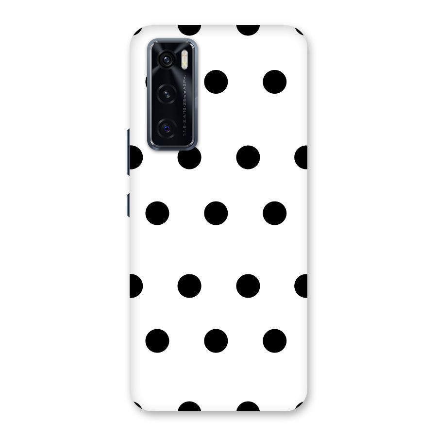 Royal Polka Dots Back Case for Vivo V20 SE