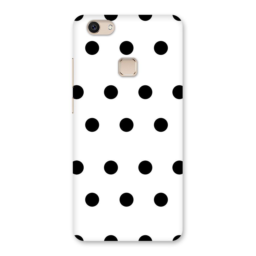 Royal Polka Dots Back Case for Vivo V7