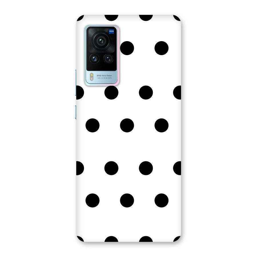 Royal Polka Dots Back Case for Vivo X60 Pro