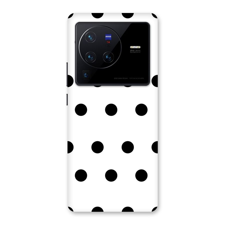 Royal Polka Dots Back Case for Vivo X80 Pro