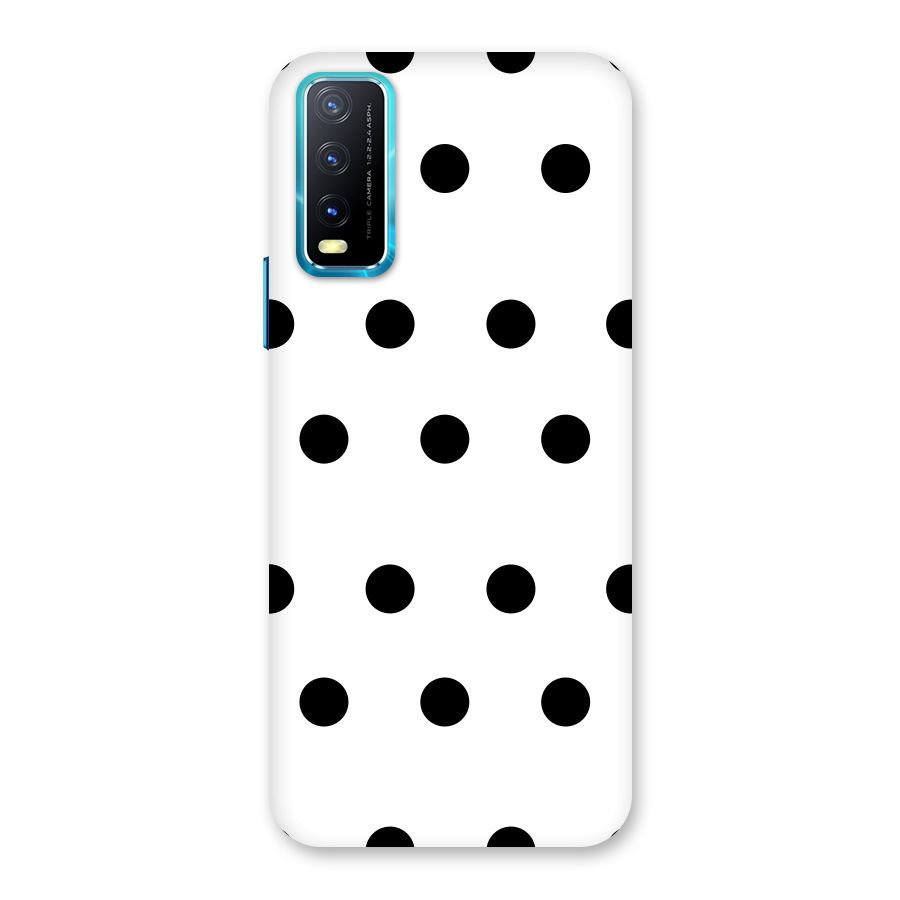 Royal Polka Dots Back Case for Vivo Y20A