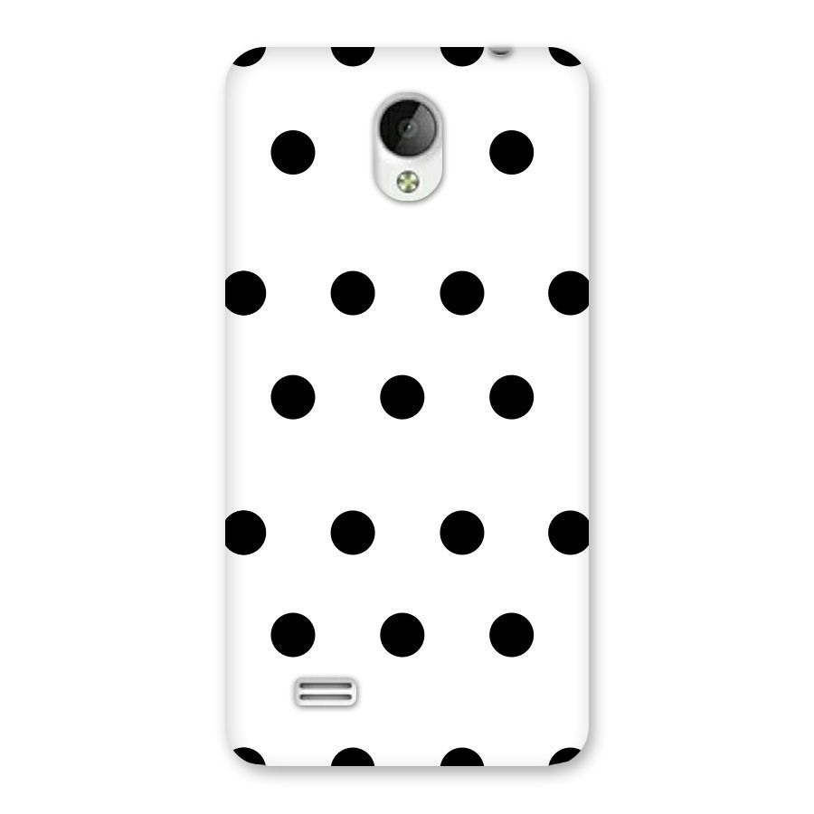 Royal Polka Dots Back Case for Vivo Y21