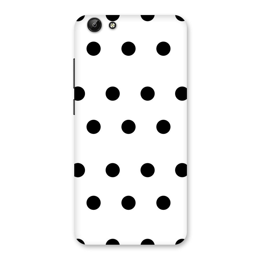 Royal Polka Dots Back Case for Vivo Y69