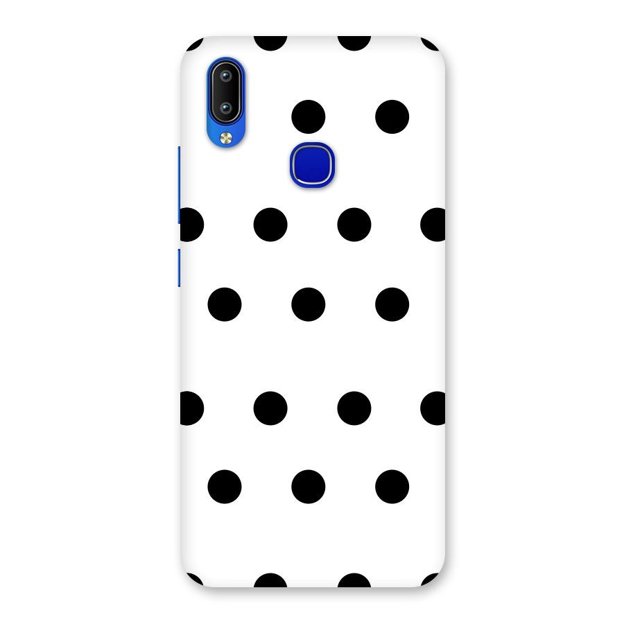 Royal Polka Dots Back Case for Vivo Y91