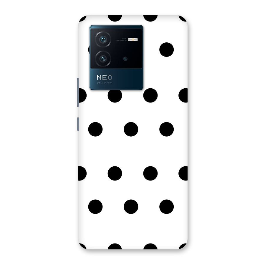Royal Polka Dots Back Case for Vivo iQOO Neo 6 5G