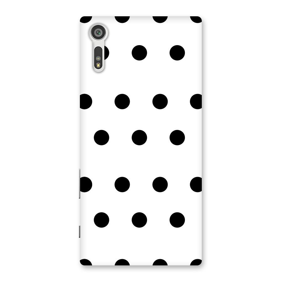 Royal Polka Dots Back Case for Xperia XZ