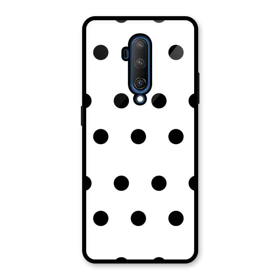 Royal Polka Dots Glass Back Case for OnePlus 7T Pro