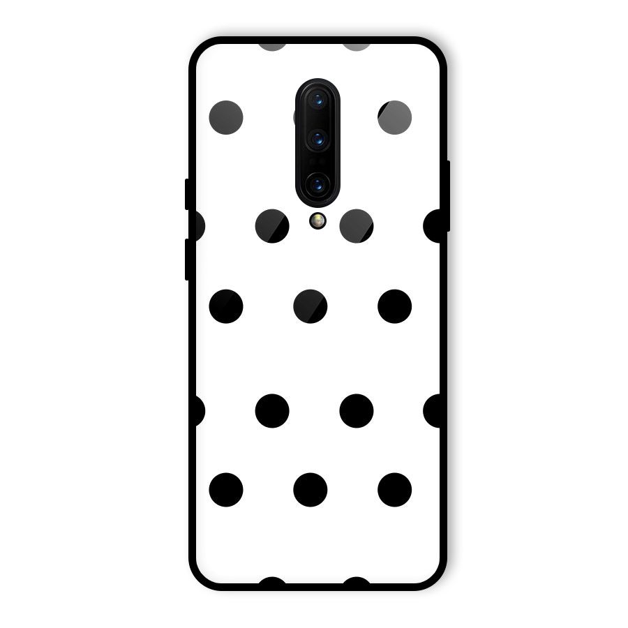 Royal Polka Dots Glass Back Case for OnePlus 7 Pro