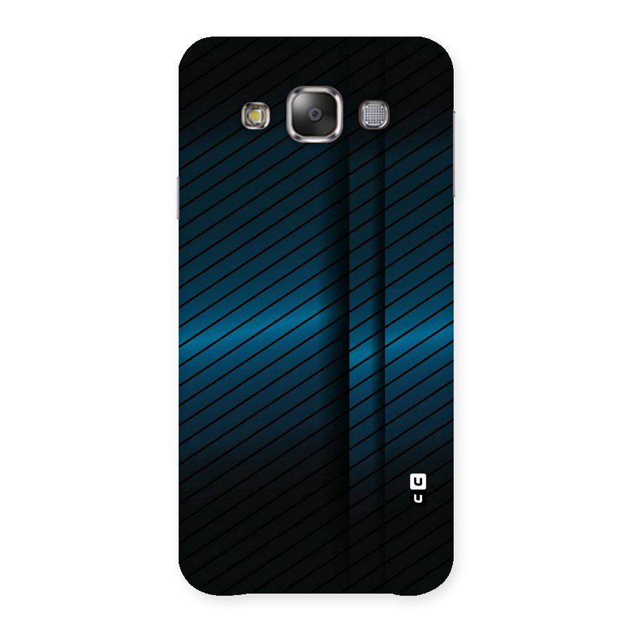 Royal Shade Blue Back Case for Galaxy E7