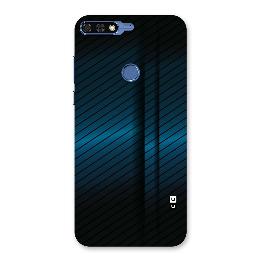 Royal Shade Blue Back Case for Honor 7C