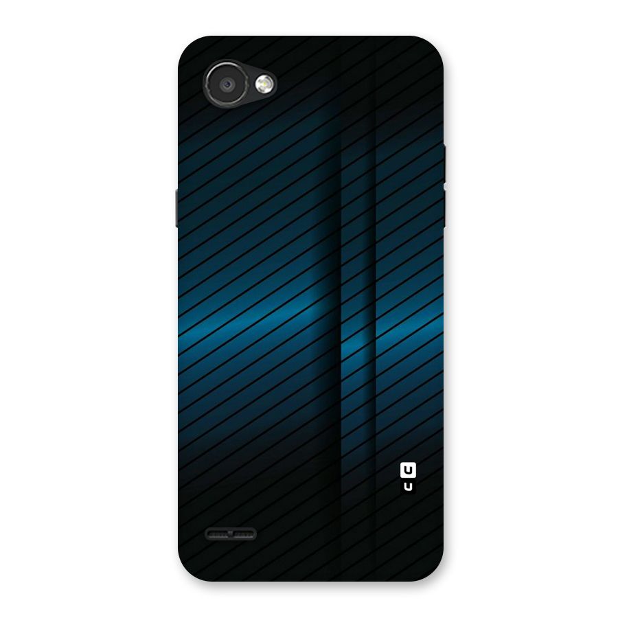 Royal Shade Blue Back Case for LG Q6