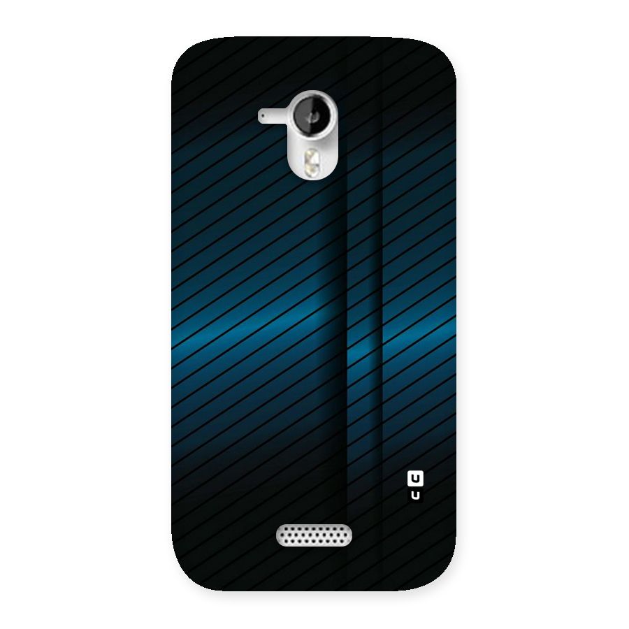 Royal Shade Blue Back Case for Micromax Canvas HD A116