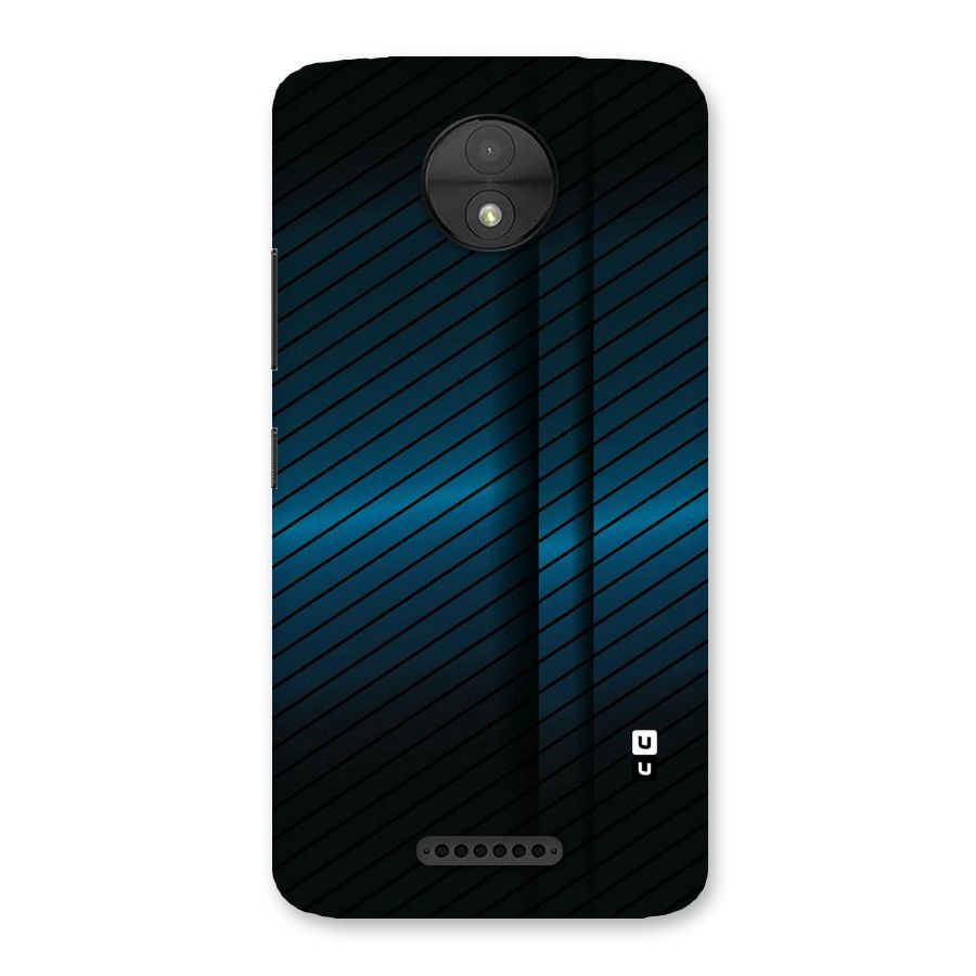 Royal Shade Blue Back Case for Moto C
