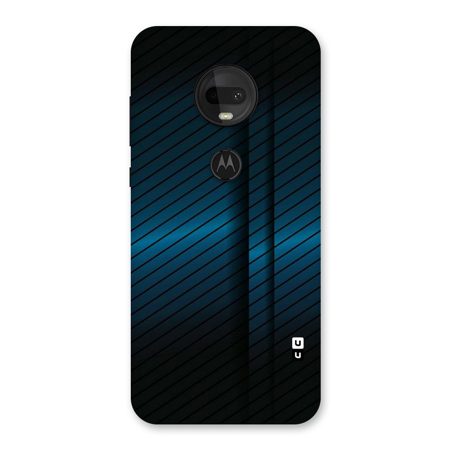 Royal Shade Blue Back Case for Moto G7