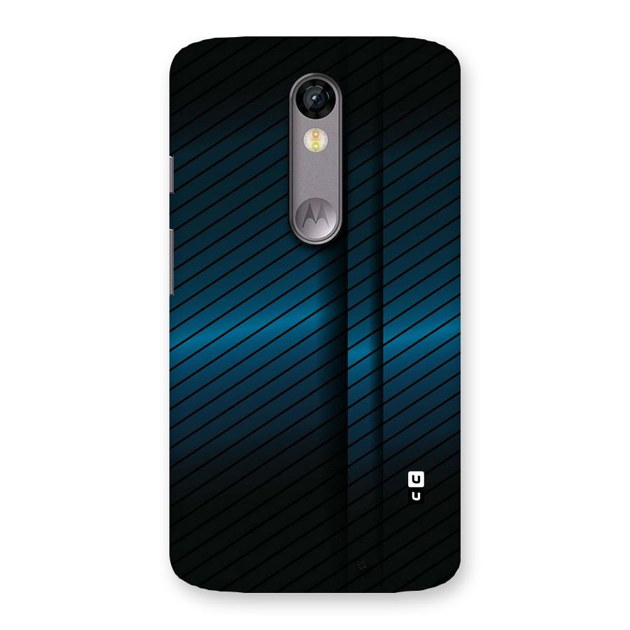 Royal Shade Blue Back Case for Moto X Force