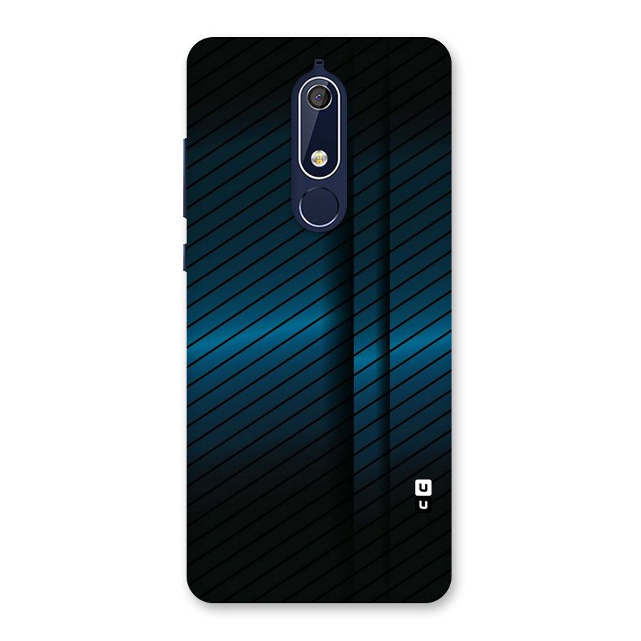 Royal Shade Blue Back Case for Nokia 5.1